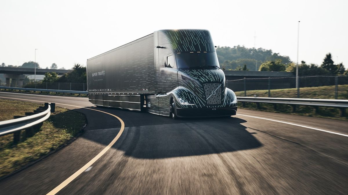 Volvo představilo „superkamion“, vyniká efektivitou